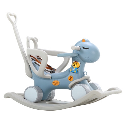 婴儿摇摇椅小恐龙摇摇马木马儿童摇马f两用幼儿玩具宝宝带音乐礼