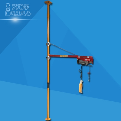 新款小型吊机家用室内吊运机220v建筑装修吊料机吊沙机高层楼m房