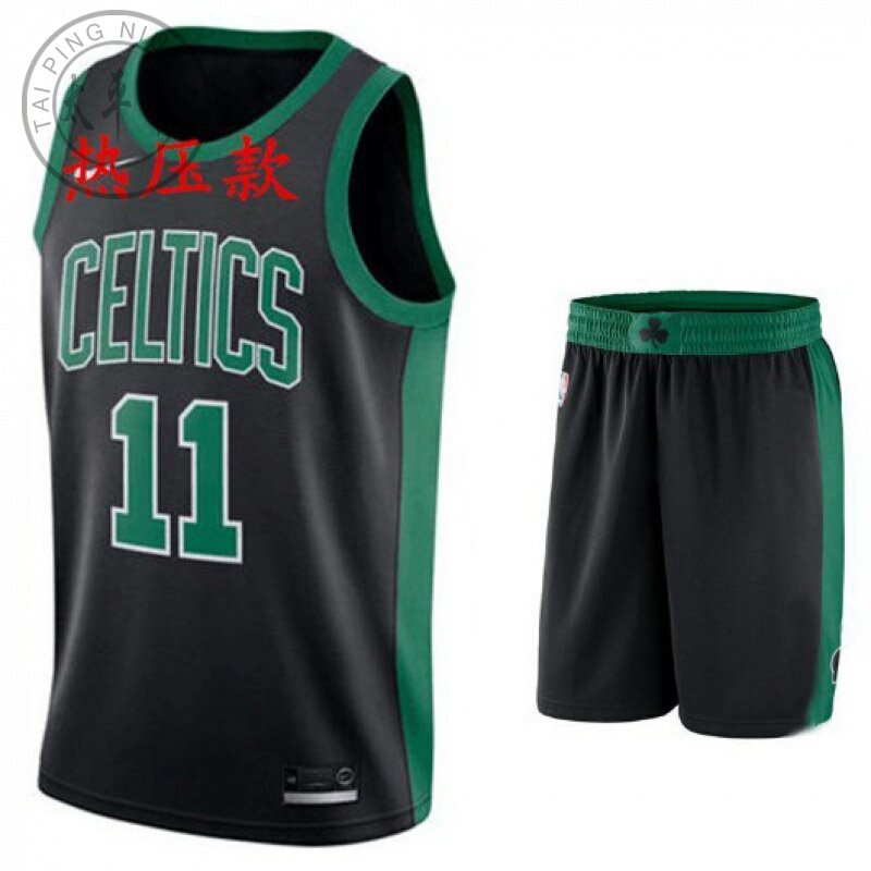 凯尔特人欧文11号篮球服套装男学生比赛球衣队服女生潮流嘻哈球