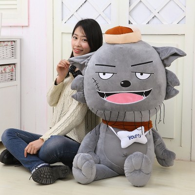 灰太狼毛绒玩具图片