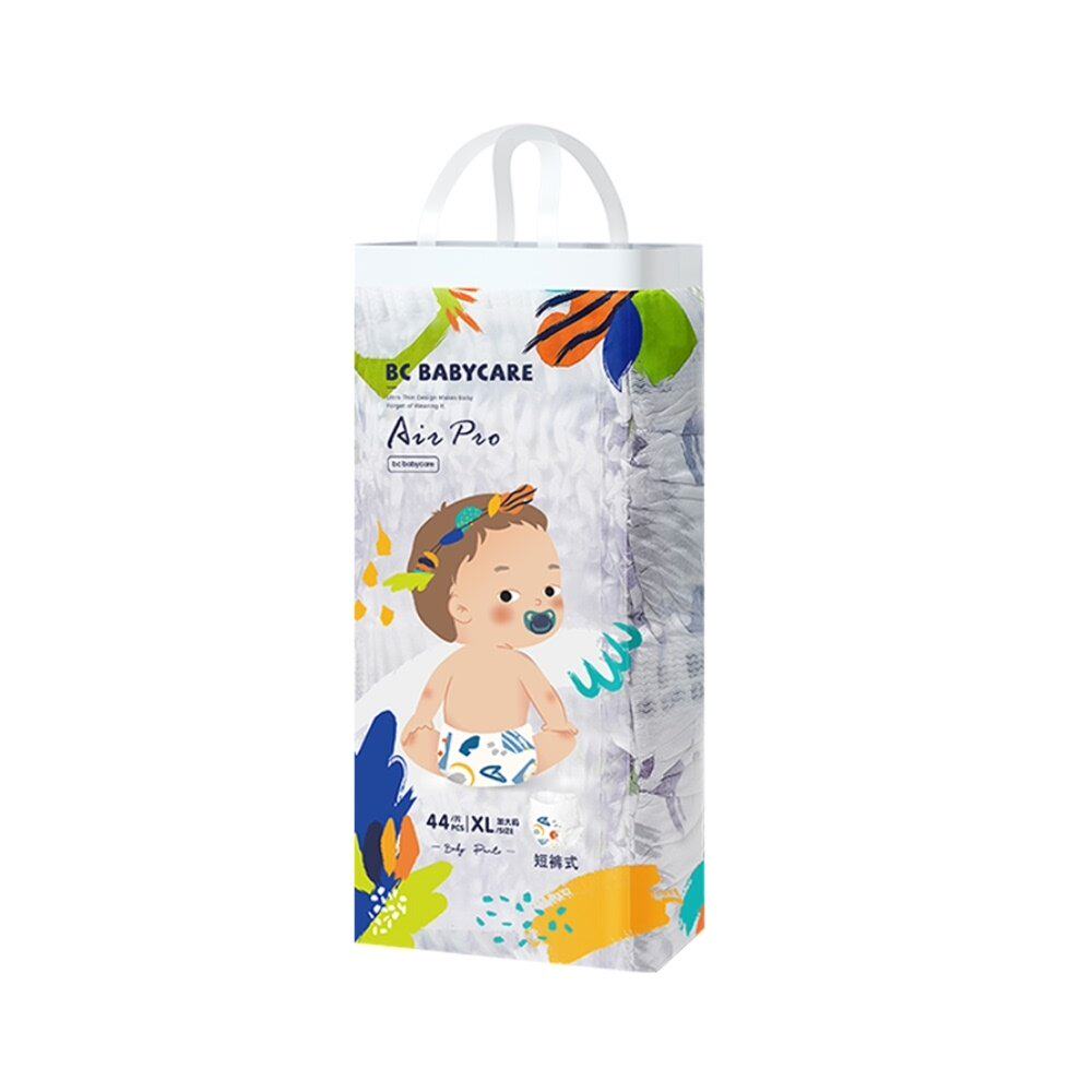 【加量装】babycare拉拉裤airproxl码44片极薄超薄尿不湿非纸尿裤