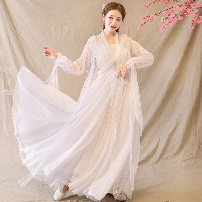 古装女仙女薄纱