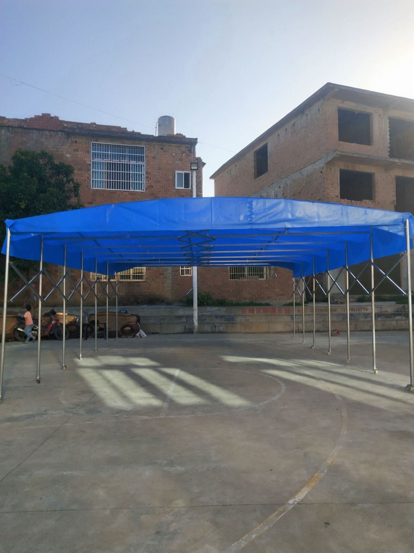 大排档棚布农村酒席帐篷棚房仓储地摊家用摆摊婚礼遮阳蓬帐篷布客