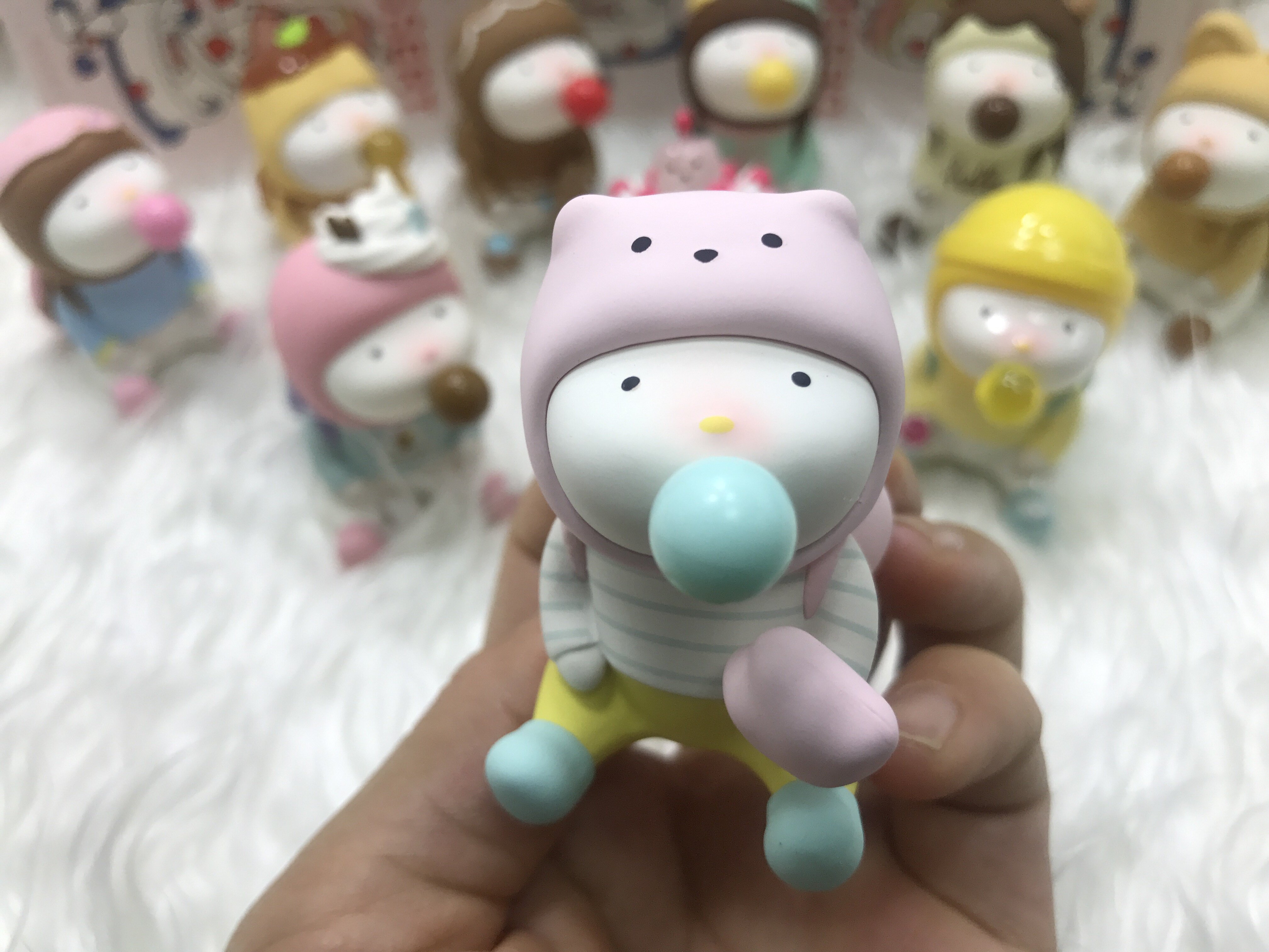 寻找独角兽repolar甜品吐泡泡盲盒潮玩具可爱少女心手办桌面摆件