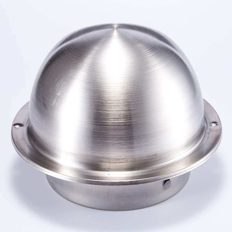 风帽不锈钢防雨304加厚外墙通风口排气口帽透气帽防风罩带防虫网2