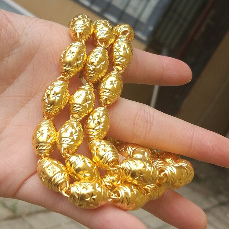 男士项链黄金男款