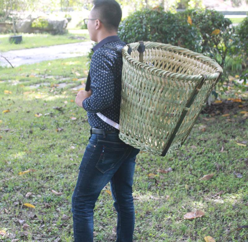 背篓竹编手工竹编四川背篓家用农用大号筐子竹篓竹篮成人农背箩