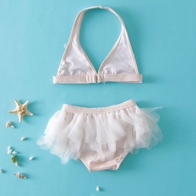 女童泳衣小童分体幼儿可爱q婴儿比基尼小孩0-1-2-3-4岁女宝宝泳衣