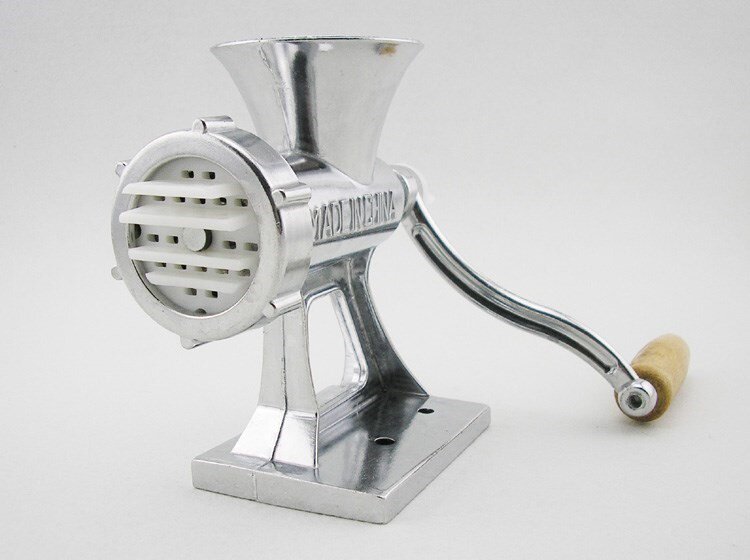 不锈钢_手动绞肉机家用手摇不锈钢多功能搅菜碎菜机切辣椒蒜泥搅馅儿