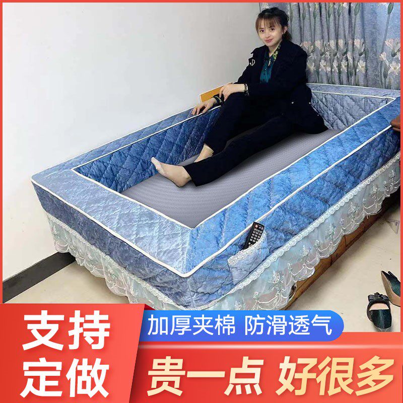 可定做火箱套罩电火箱套罩家用实木取暖器套子怀化烤火套被防尘罩