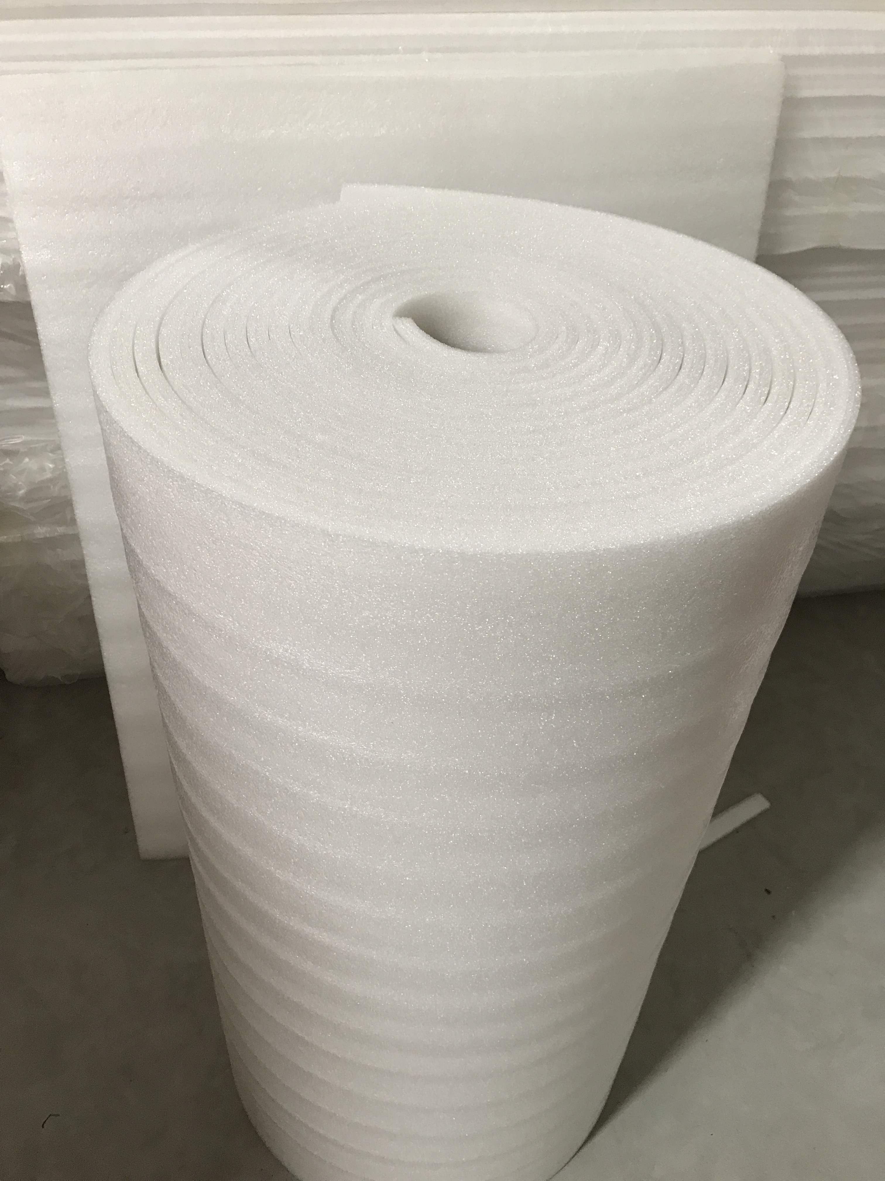 防震珍珠材料epe泡沫棉卷气泡打包膜地板家具保护包装膜快递填充2