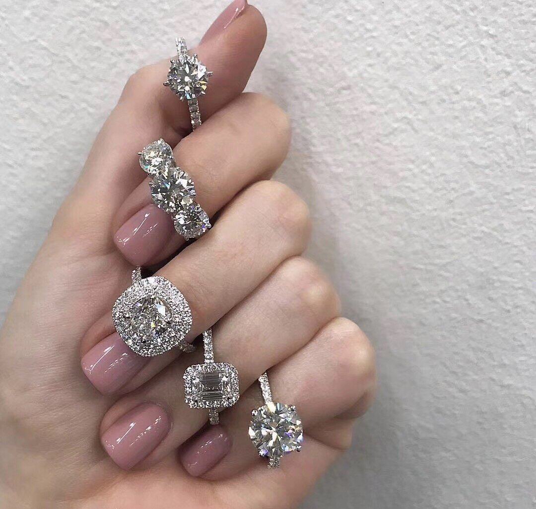 【ddoriss】潘星婷高碳钻莫桑钻925银标火彩钻锁扣女神