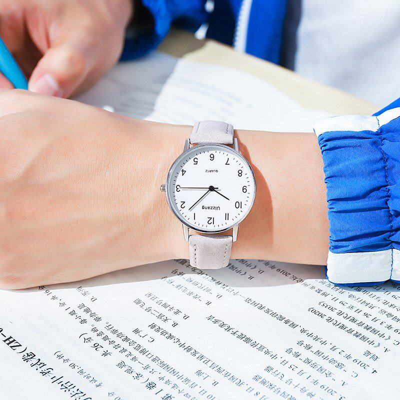 高考手表考试专用公务员男女学生高中生韩版简约防水指针式石英表