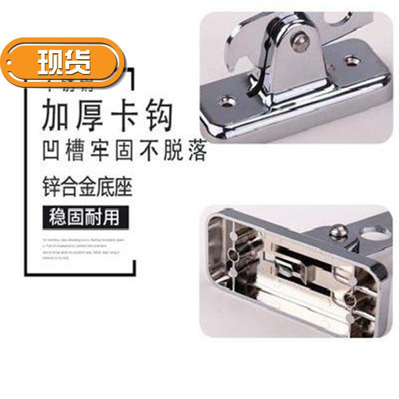 衣柜不锈钢挂衣架衣帽g间折叠侧装挂衣杆壁挂式挂衣器衣钩五金配