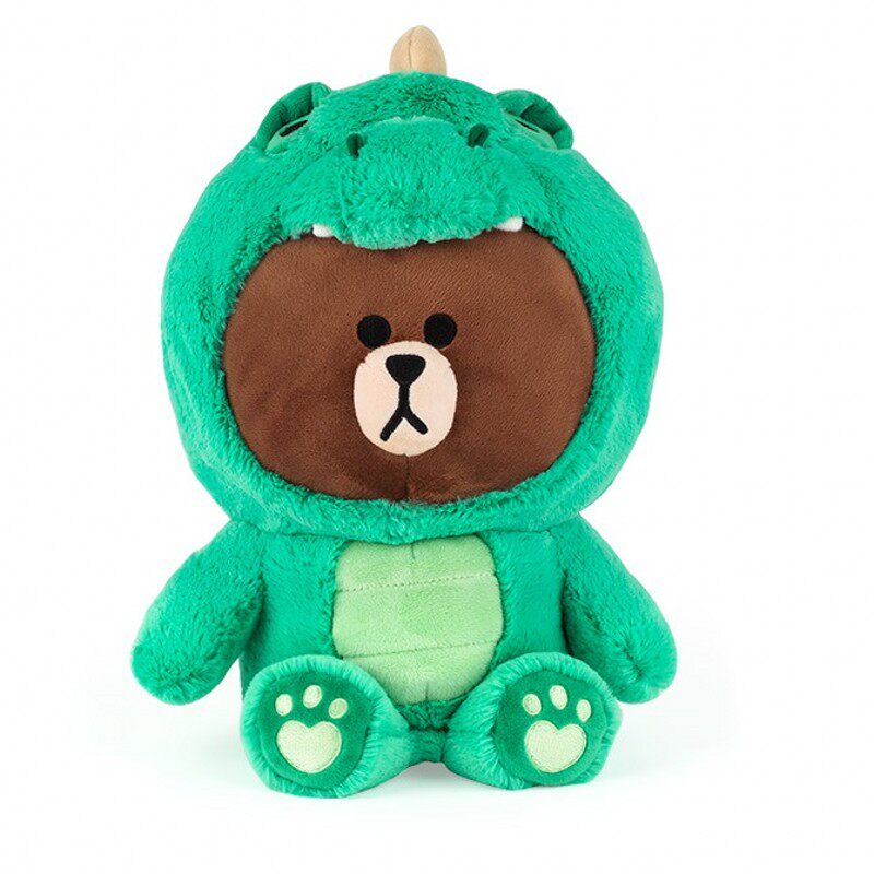 linefriends代购_高尔夫木杆套1号木杆卡通公仔恐龙布朗熊linefriends