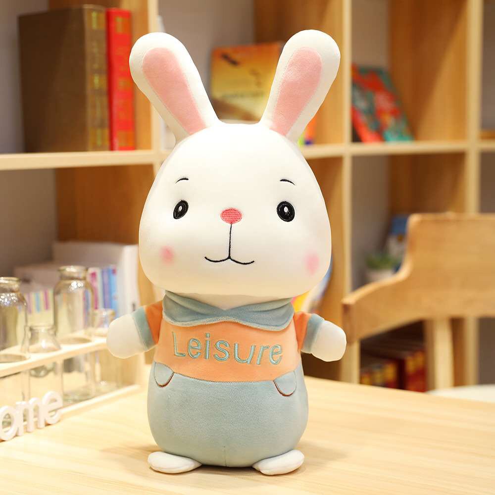 儿童布娃娃女童小兔子布偶女孩抱着睡觉玩偶公主可爱娃娃公仔抱枕