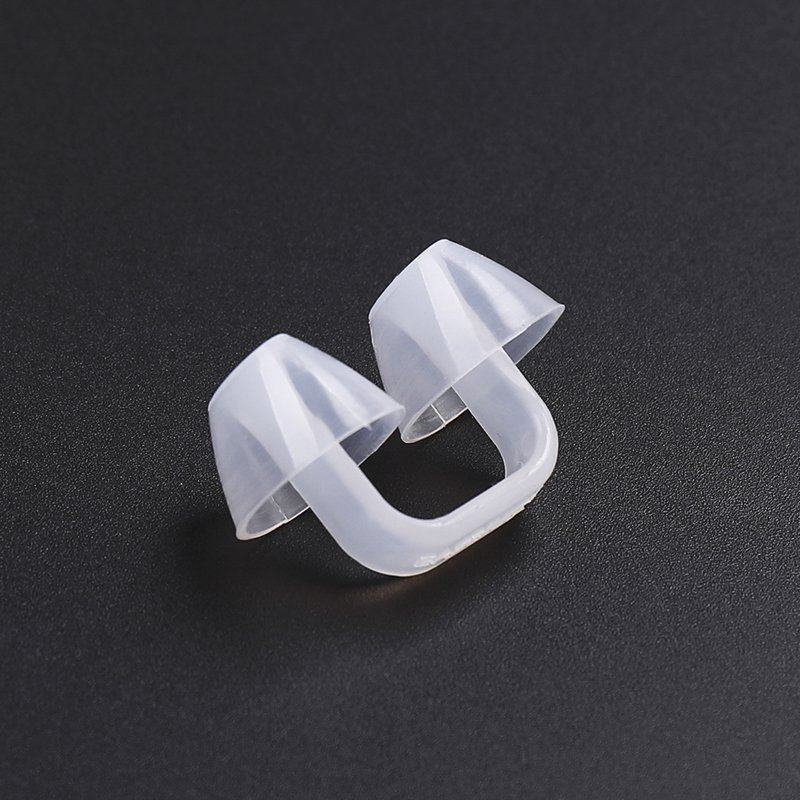 防呛水成人鼻夹游泳鼻塞子男女通用硅胶柔软透明防滑专业花样队用