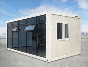 移动阳台雨棚玻璃幕墙集装箱民宿厕所办公楼定制别墅可房房花园