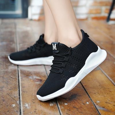 新款夏季黑色鬼步舞鞋透气网面曳步广场舞鞋女运动健身软底跳操鞋
