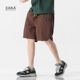 XAKA 夏季美式休闲薄款五分裤男宽松户外速干运动裤潮牌冰丝短裤