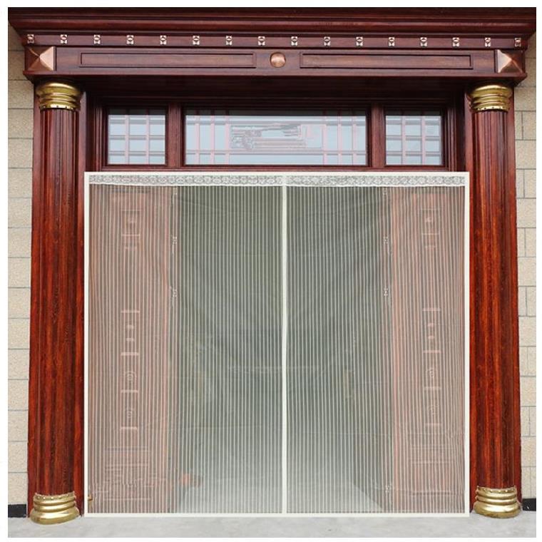 厨房防苍蝇门帘入户门别墅大门防蚊防蚊子纱窗网挡蚊夏季金刚砂