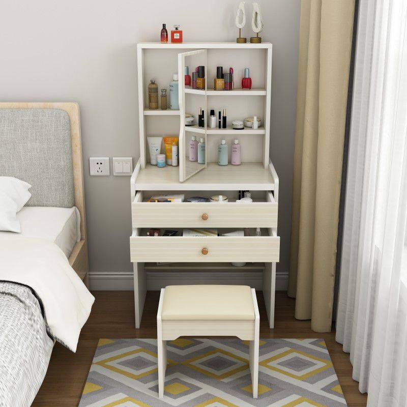 迷你梳妆台 50cm_型经济超小型人女单t超小窄梳妆台简约现代迷你50cm