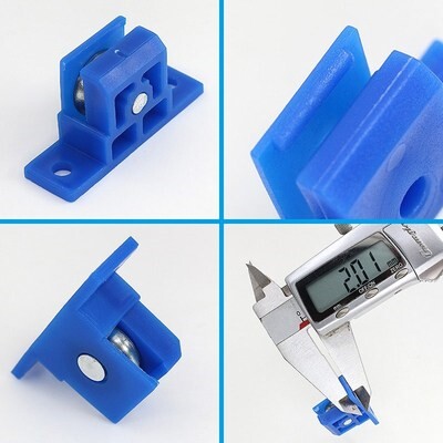 11mm宽金刚网纱窗滑轮轴承金属轮子铝合金推拉纱门纱窗户滚轮配t