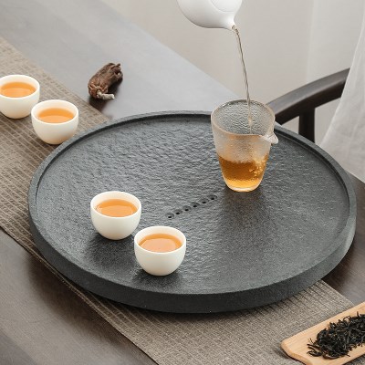 【石头茶盘简约圆形图片】石头茶盘简约圆形图片大全_q友网