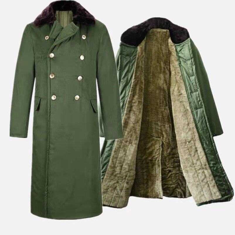 军棉大衣男长款冬季加绒加厚防风防水冷库防寒保暖劳保棉服棉袄女