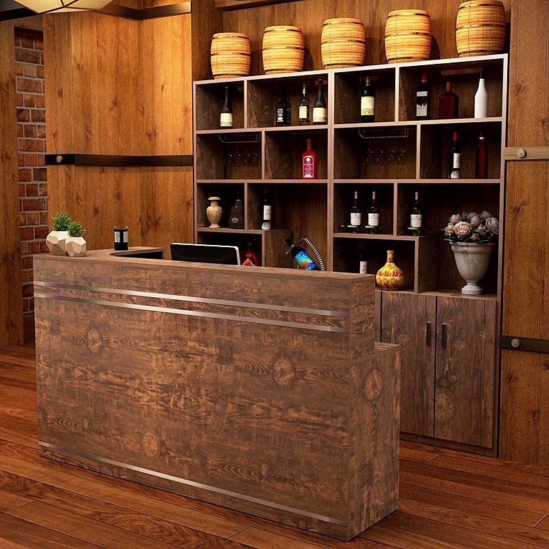 热销餐馆吧台酒水柜_餐馆收银台酒柜饭店餐厅展示柜酒水烧烤火锅餐饮