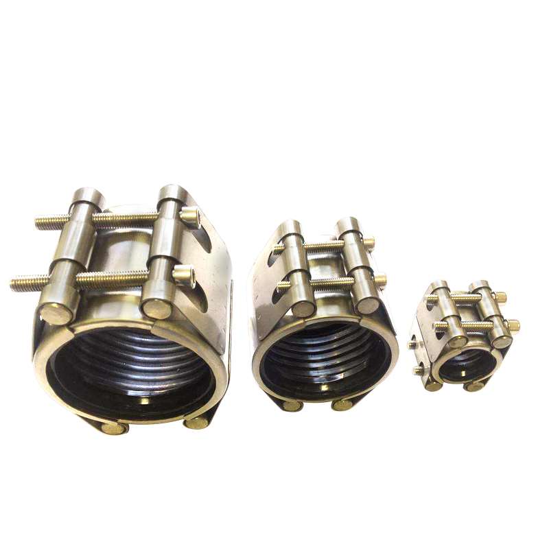 304l不锈钢管道修补器连接器喉箍抱箍堵漏管夹高温卡箍抢修哈夫节