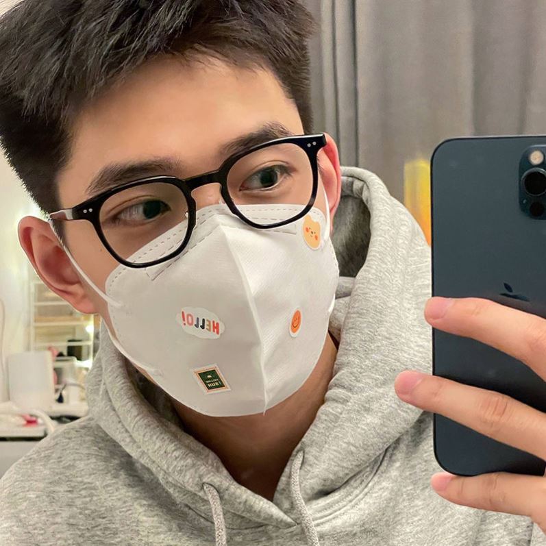 痞帅黑框眼镜男潮流装饰防蓝光辐射近视无度数平面镜护眼平光韩版