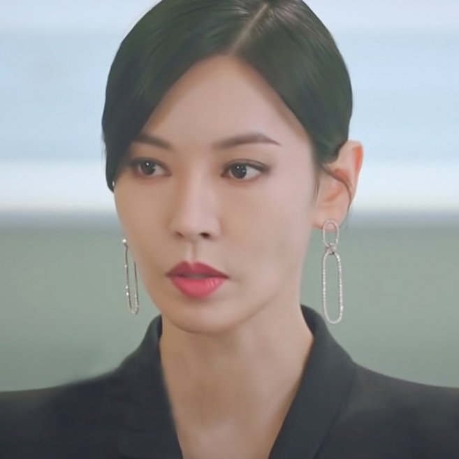 韩剧顶楼同款耳坠金素妍千瑞珍椭圆气质轻奢优雅925纯银银针耳环