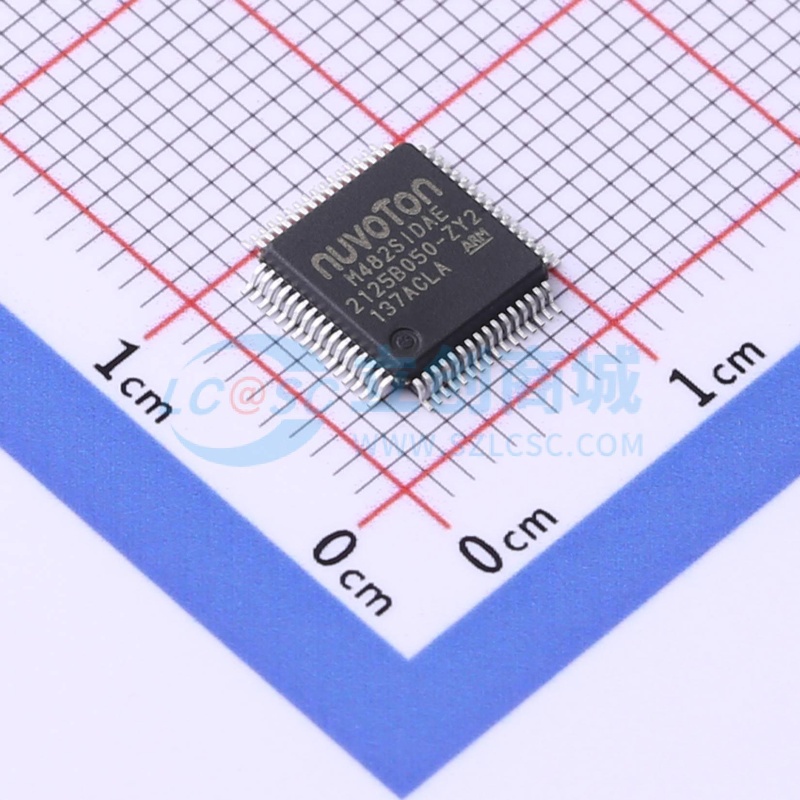 单片机(MCU/MPU/SOC) M482SIDAE LQFP-64 NUVOTON(新唐) 原装正品