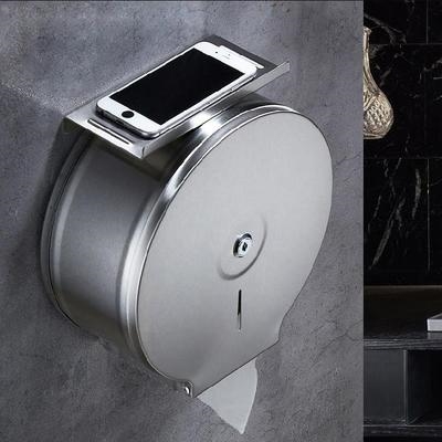 纸盒304不锈钢暗装嵌入式抽纸架抽屉式台面擦手纸巾盒3hayan新爆品