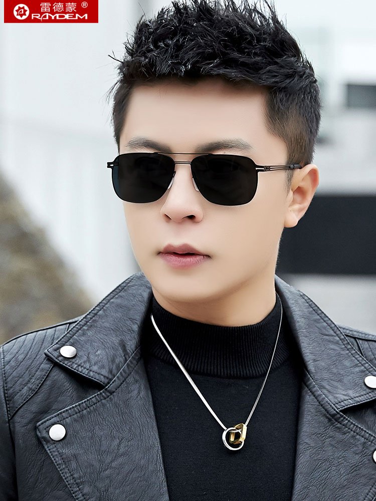 尼龙偏光镜男士驾驶专用高清开车太阳眼镜时尚墨镜2021新款眼睛潮