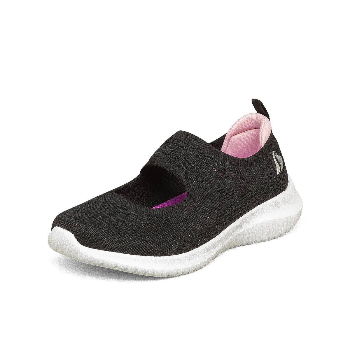 skechers斯凯奇女童鞋2021秋季新款一脚蹬玛丽珍休闲凉鞋 302240l