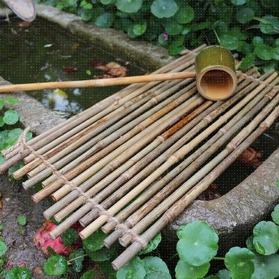 竹排喷泉