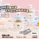 言仓线条小狗浮雕生日杯礼盒陶瓷高颜值可爱实用女生男生生日礼物