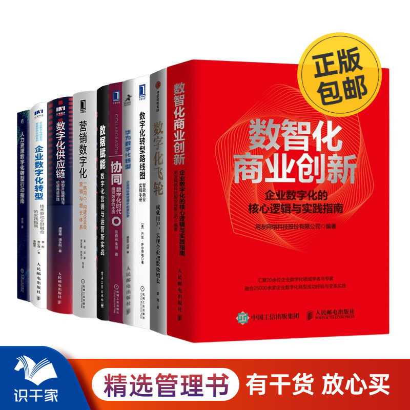 企业数字化转型实践10本套：数智化