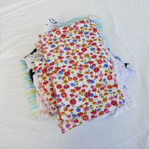 新品斜纹棉布纯棉布头布料论斤全棉碎大块布清仓包邮布按斤称g重