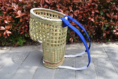 新品包邮竹编背篓背篼娃娃婴儿童宝宝小孩背娃背筐背椅背带椅四x