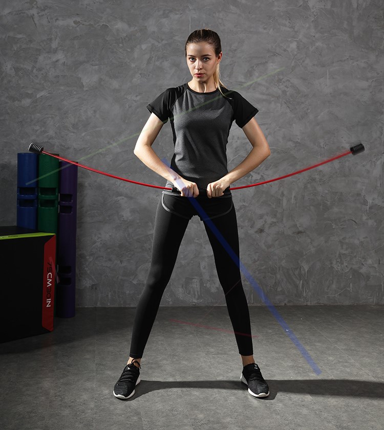 碘组叮叮的创意多功能弹力棒训练棒健身棒运动棒飞力仕健身棒6