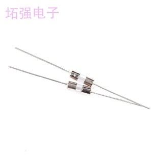 玻璃铜帽带引脚保险管3*10MM保险丝250V 0.5A 1A 2A 3A 4A 5A 10A