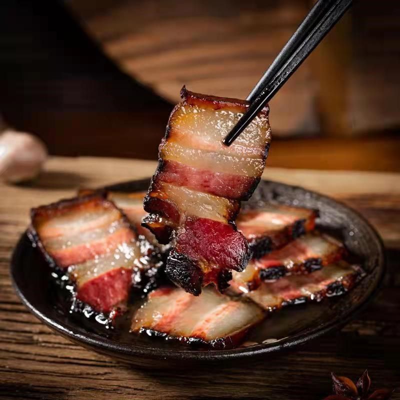 天猫江西特产烟熏后腿肉农家烟熏腊肉