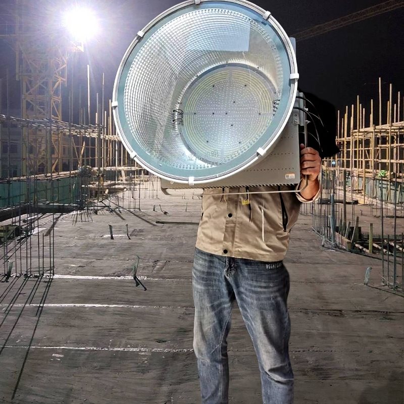 上海亚明照明led塔吊灯建筑之星1000w2000w户外防水探照施工地灯