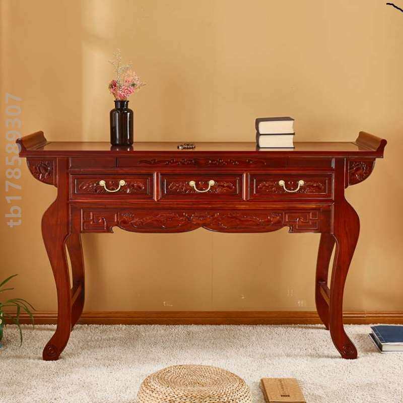 香炉桌佛桌供桌现代佛龛供桌仙家供奉桌寺庙实木供桌大型家用家神