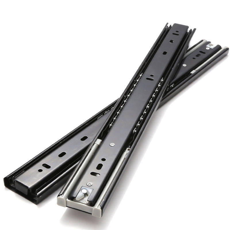 汇泰龙抽屉轨道三节轨橱衣柜导轨道轨滑道抽屉滑轨跑道代购