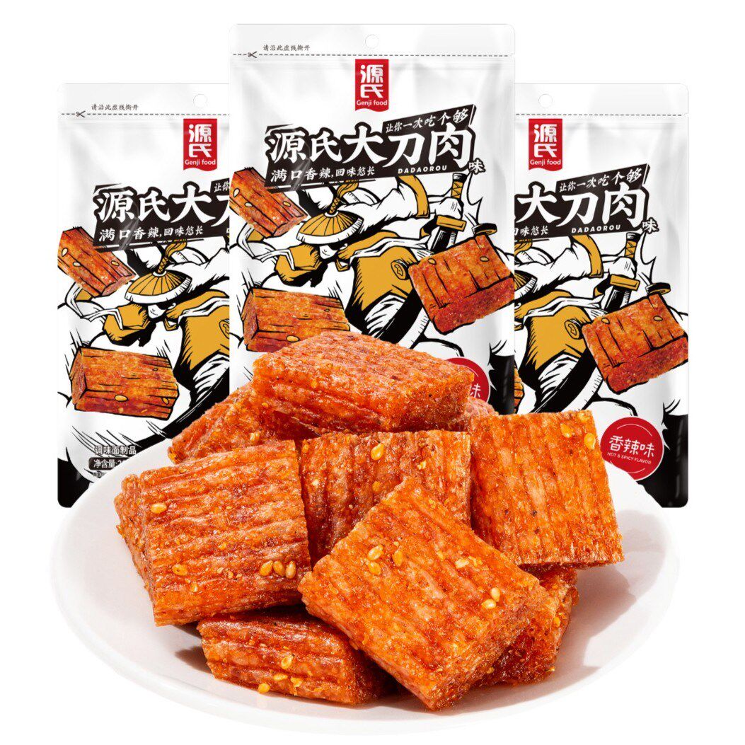 源氏大刀肉  260g*1袋/3袋  香辣味面制品辣条