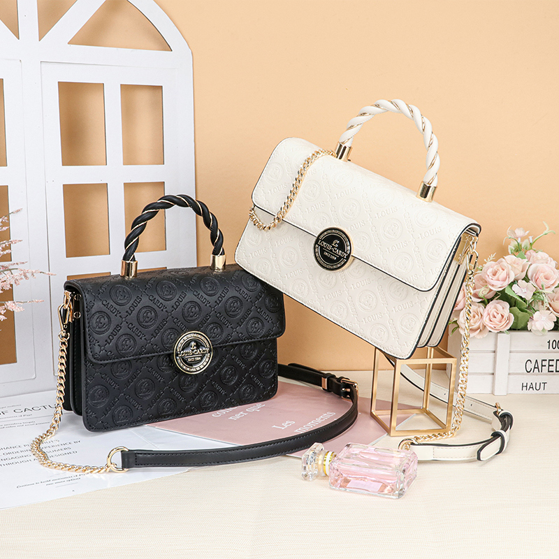 路易卡迪旗舰款 louis cardy logo方包